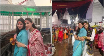 Sara Ali Khan Seeks Blessings At Baba Baidyanath Temple