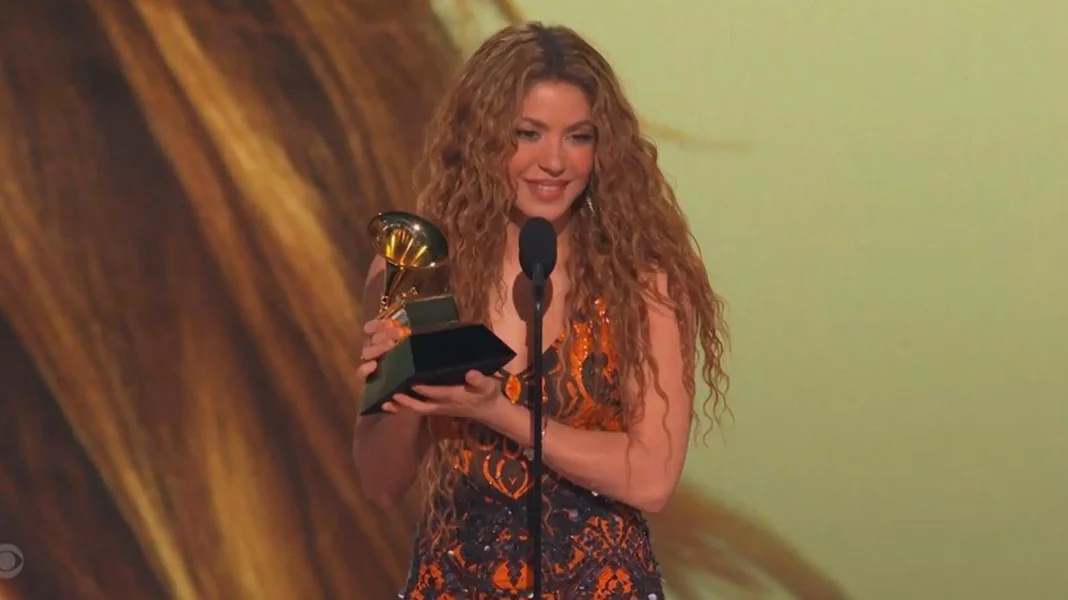 Shakira Dedicates Her Grammy Win To 