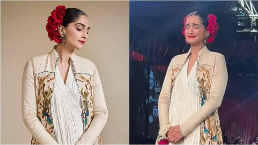 Sonam Kapoor Breaks Down On The Ramp While Honouring Late Fashion Designer Rohit Bal
