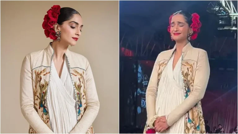 Sonam Kapoor Breaks Down On The Ramp While Honouring Late Fashion Designer Rohit Bal