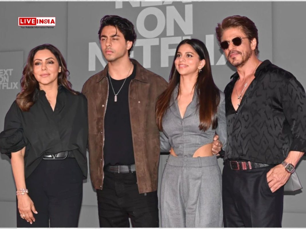 Shah Rukh Khan Unveils Son Aryan Khan’s Directorial Debut ‘The BA*DS of Bollywood’