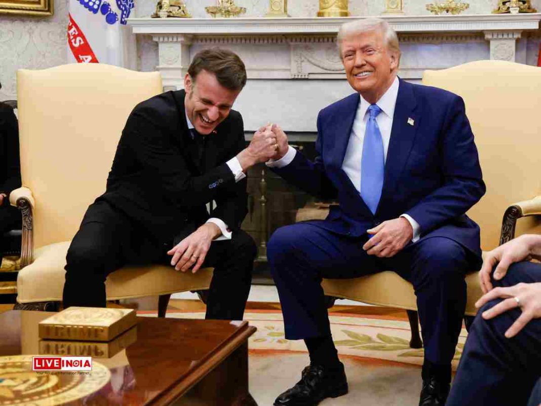 Macron: ‘Peace Must Not Mean Ukraine’s Surrender’ After Talks with Trump