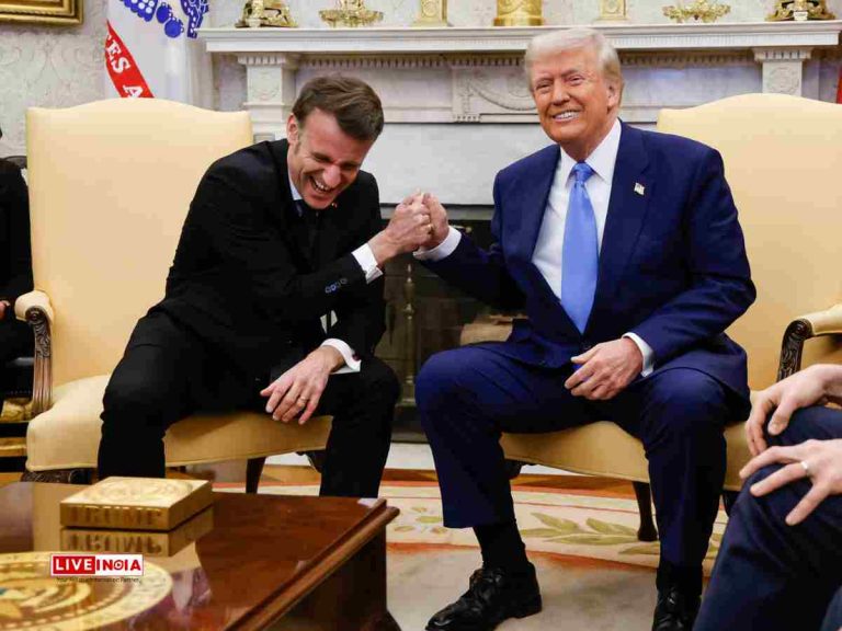 Macron: ‘Peace Must Not Mean Ukraine’s Surrender’ After Talks with Trump