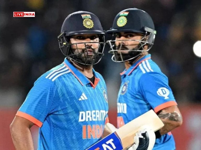 India vs England 3rd ODI LIVE: Virat Kohli Steps In After Rohit Sharma Falls for 1