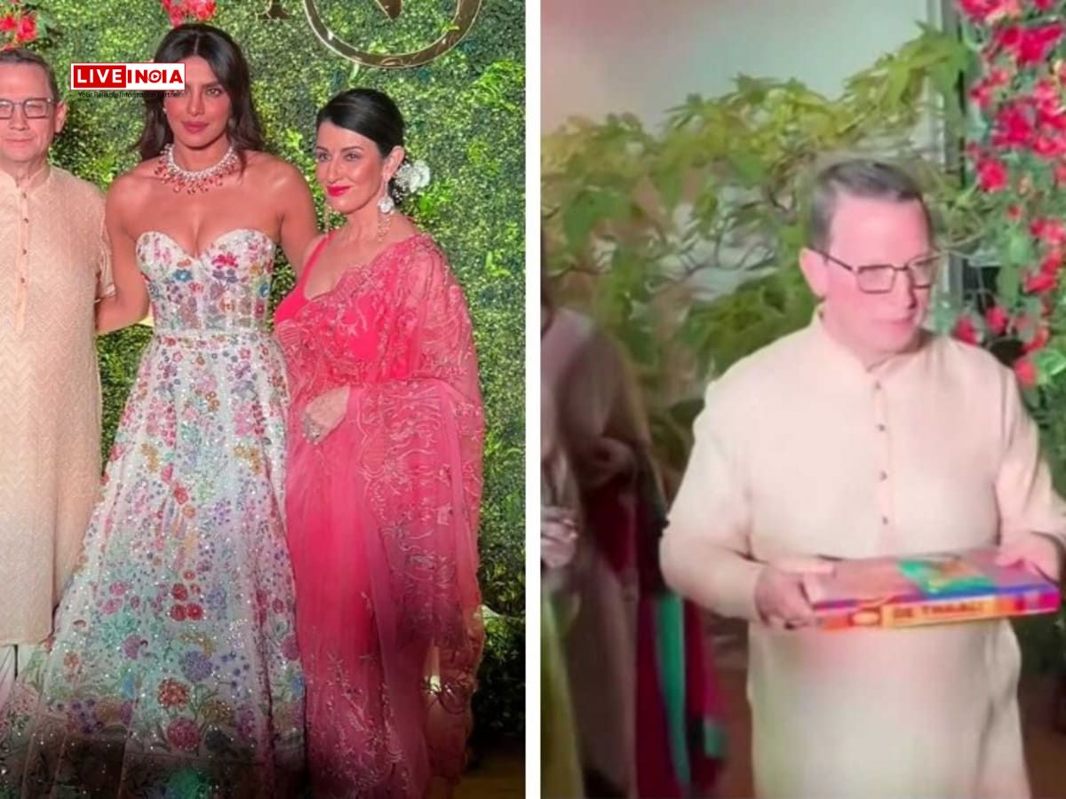 Priyanka Chopra's Father-in-Law Steals the Show at Siddharth Chopra’s Mehendi, Performs Ladkewala Duties