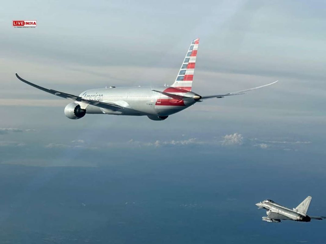 New York-Delhi Flight Diverted to Rome Over Bomb Threat, Escorted by Fighter Jets