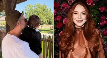 Lindsay Lohan Shares First Pic Of Son Luai At Zoo