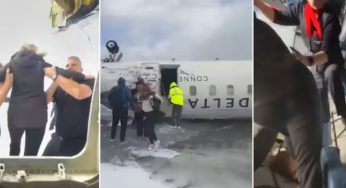 Passenger Captures Dramatic Rescue After Plane Crash in Canada: 18 Injured-Watch