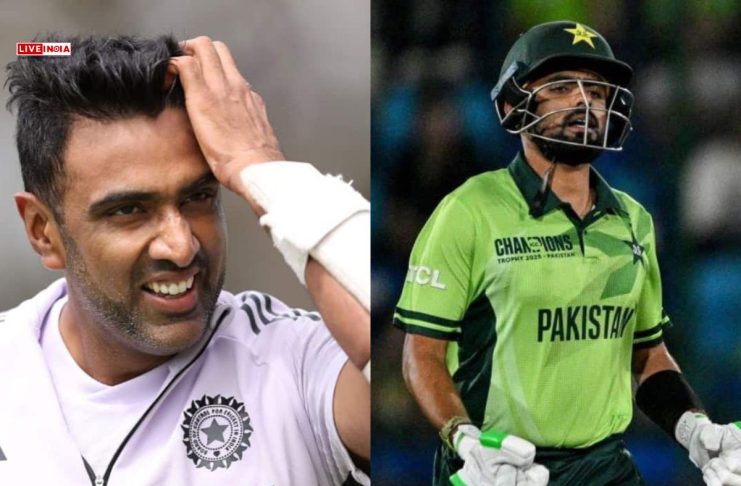 Champions Trophy: R Ashwin Mercilessly Trolls Babar Azam, Calls Him "Tortoise"