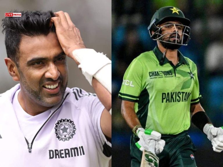 Champions Trophy: R Ashwin Mercilessly Trolls Babar Azam, Calls Him "Tortoise"