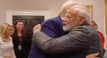 Trump Welcomes PM Modi With A Hug, Says “We Missed You A Lot”