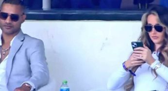 Champions Trophy: Shikhar Dhawan Spotted with Mystery Woman at India–Bangladesh Match, Internet Goes Wild