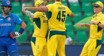Champions Trophy: Australia Restricts Afghanistan To 273 Runs