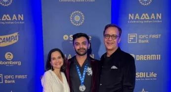 Agni Chopra Overjoyed To Receive Award From His Idol Rohit Sharma