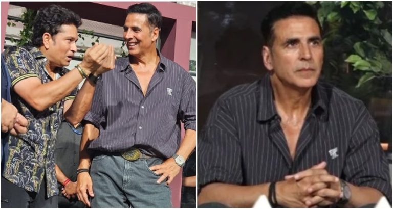 Akshay Kumar Shares Candid Picture With Sachin Tendulkar