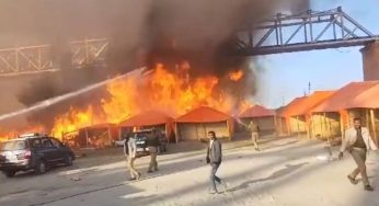 Fire Breaks Out at Maha Kumbh Mela; Causing Major Panic