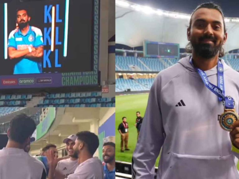 Champions Trophy: KL Rahul Awarded ‘Fielder Of The Match’ In An Interesting Way, See Video