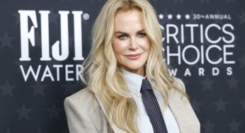 Nicole Kidman Makes A Bold Fashion Statement With Suit And Tie At Critics Choice Awards