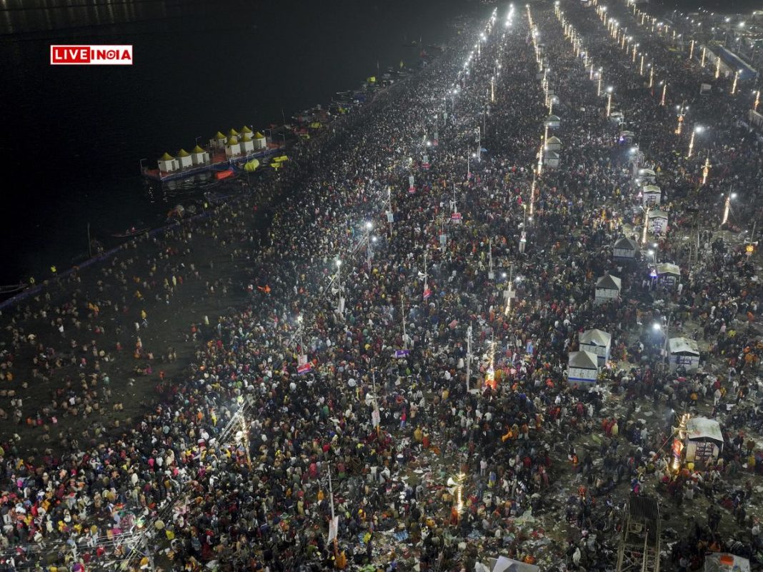 Unbelievable! 300-Km Traffic Jam at Maha Kumbh 2025: Devotees Stranded for 48 Hours