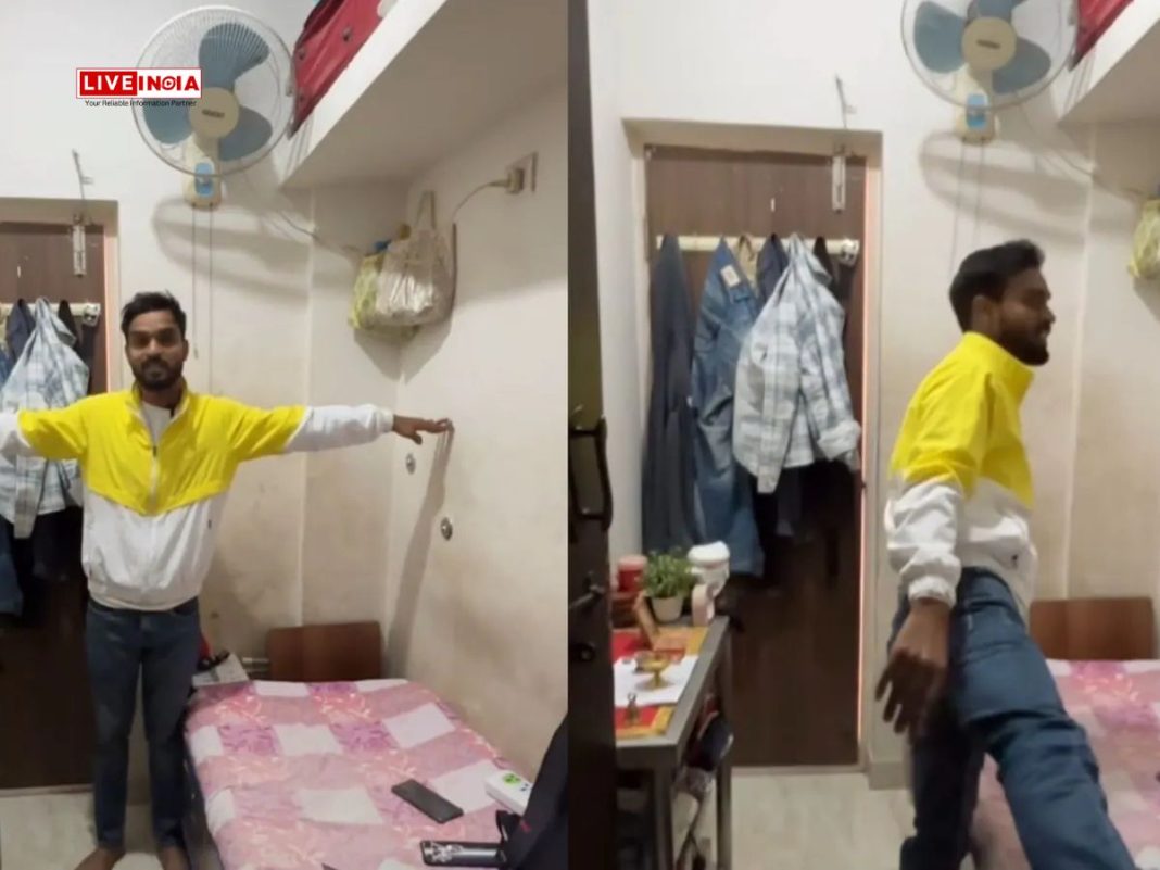 Claustrophobics might not want to see. Viral video of Bengaluru's ₹25,000 rent flat shocks internet