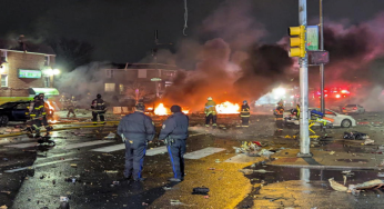 Watch- Doorbell Camera Captures Fiery Philadelphia Plane Crash: Panic Grips Residents