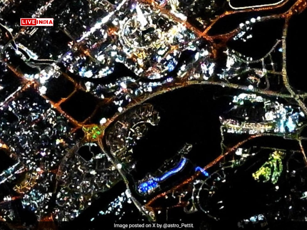 NASA Astronaut Captures Stunning Image of Burj Khalifa Shining Brightly From Space