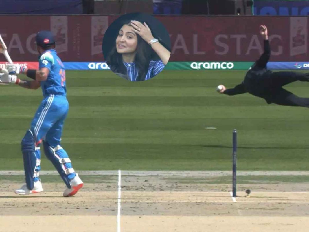 Anushka Sharma Stunned As Glenn Phillips Takes Spectacular Catch To Dismiss Virat Kohli