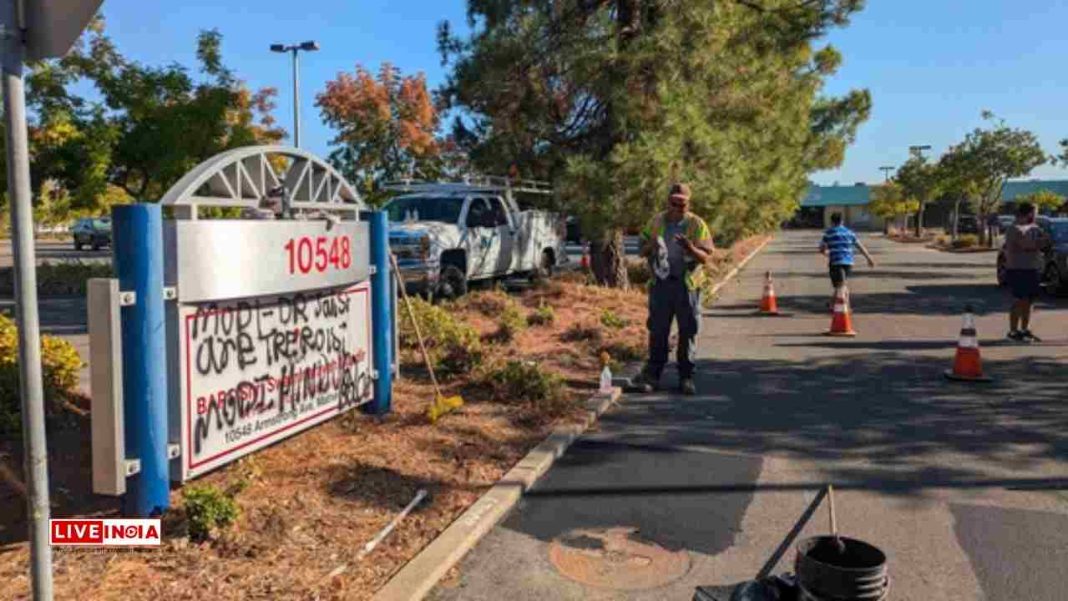 BAPS Hindu Temple in California Vandalized Ahead of 'Khalistan Referendum'