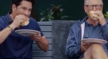 Bill Gates Enjoys Vada Pav With Sachin Tendulkar, See Video!