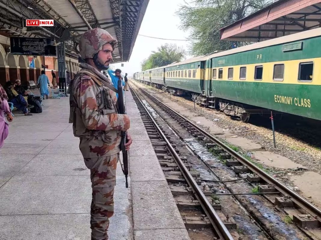 Pakistan Train Hijack: Militants with Bomb Vests Sitting Next to Hostages; Empty Coffins Transported