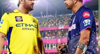 IPL 2025: MS Dhoni Meets Injured Rahul Dravid After RR vs CSK Clash, Netizens Say ‘Two Legends In A Frame’
