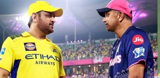 IPL 2025: MS Dhoni Meets Injured Rahul Dravid After RR vs CSK Clash, Netizens Say 'Two Legends In A Frame'