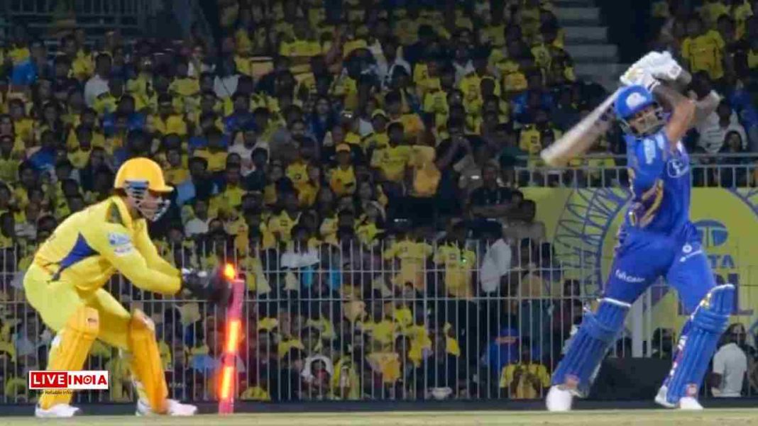 IPL 2025: Dhoni’s Lightning-Fast Stumping Leaves Fans Stunned – Watch
