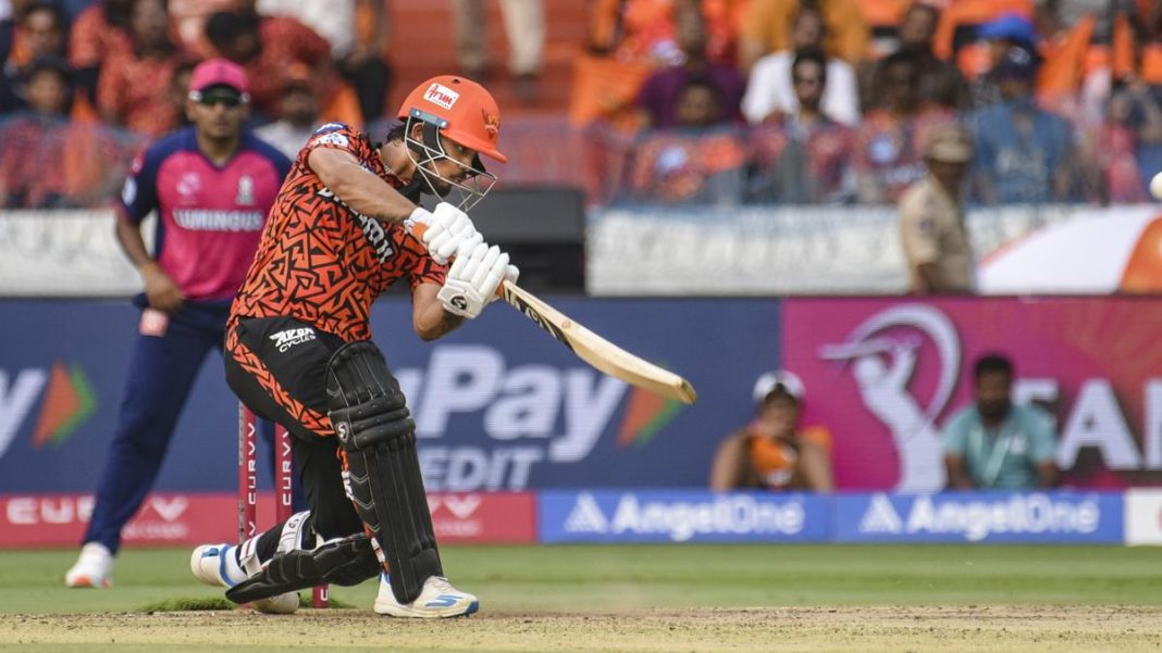 IPL 2025-SRH V/S RR-FInal Score