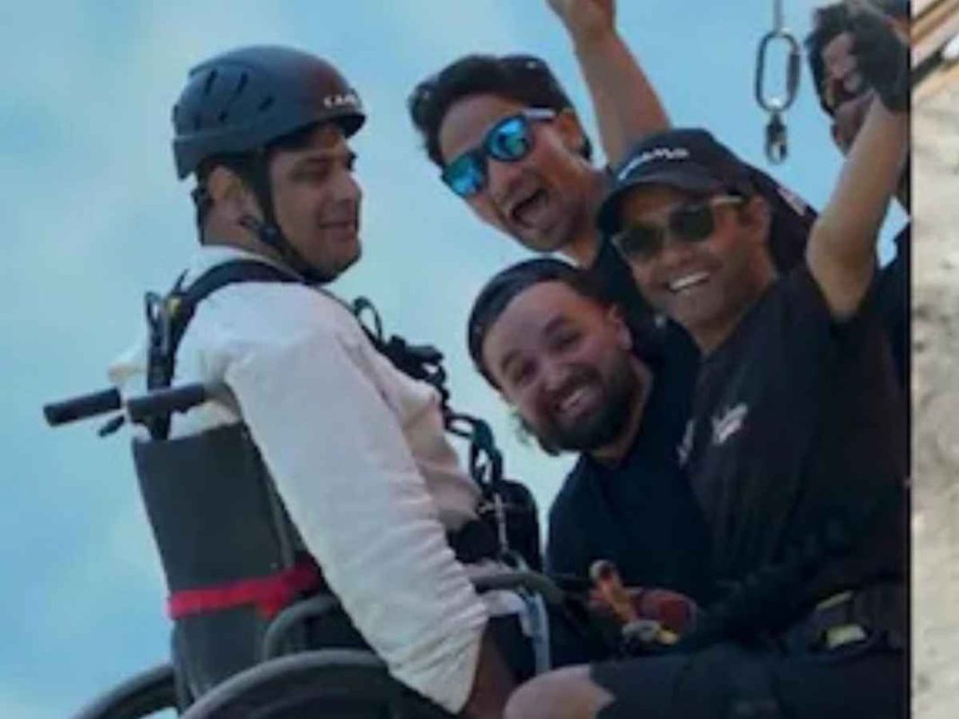 Gautam Adani Applauds Employee Kay Mehta's Inspirational Bungee Jump On Wheelchair