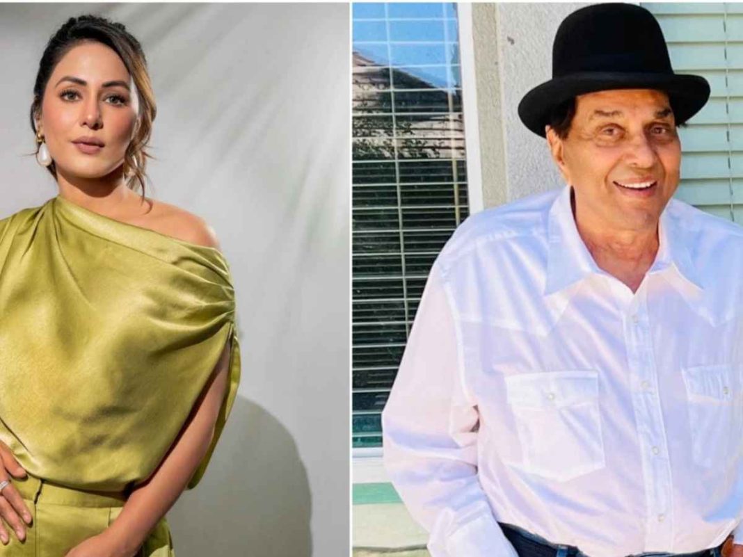 Hina Khan Receives Heartwarming Blessings From Dharmendra During Cancer Battle