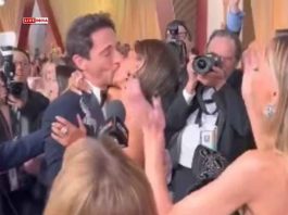 Oscars 2025: Halle Berry & Adrien Brody Recreate Their 2003 Kiss on the Red Carpet – Watch!