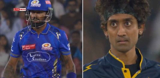 F* Off": Hardik Pandya in Heated Staredown with GT’s R Sai Kishore During IPL 2025 Match