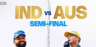 Champions Trophy: Australia Win The Toss , Opt To Bat First Against India During Semi Final Clash