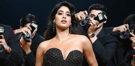 Janhvi Kapoor Shines As Showstopper In Rahul Mishra's Ensemble At Lakme Fashion Week