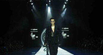 Karan Johar Turns Heads In black outfit At Lakme Fashion Week