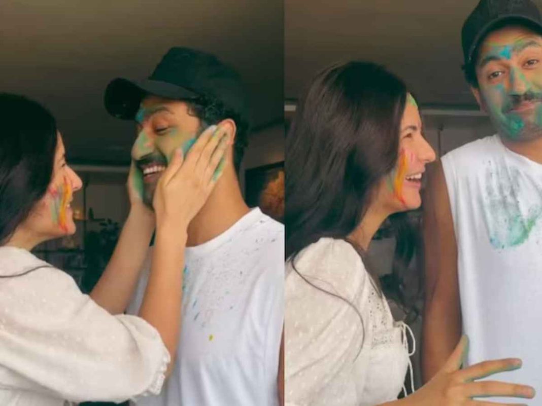 Katrina Kaif, Vicky Kaushal Share Colorful Holi Moments With Family, See Pics