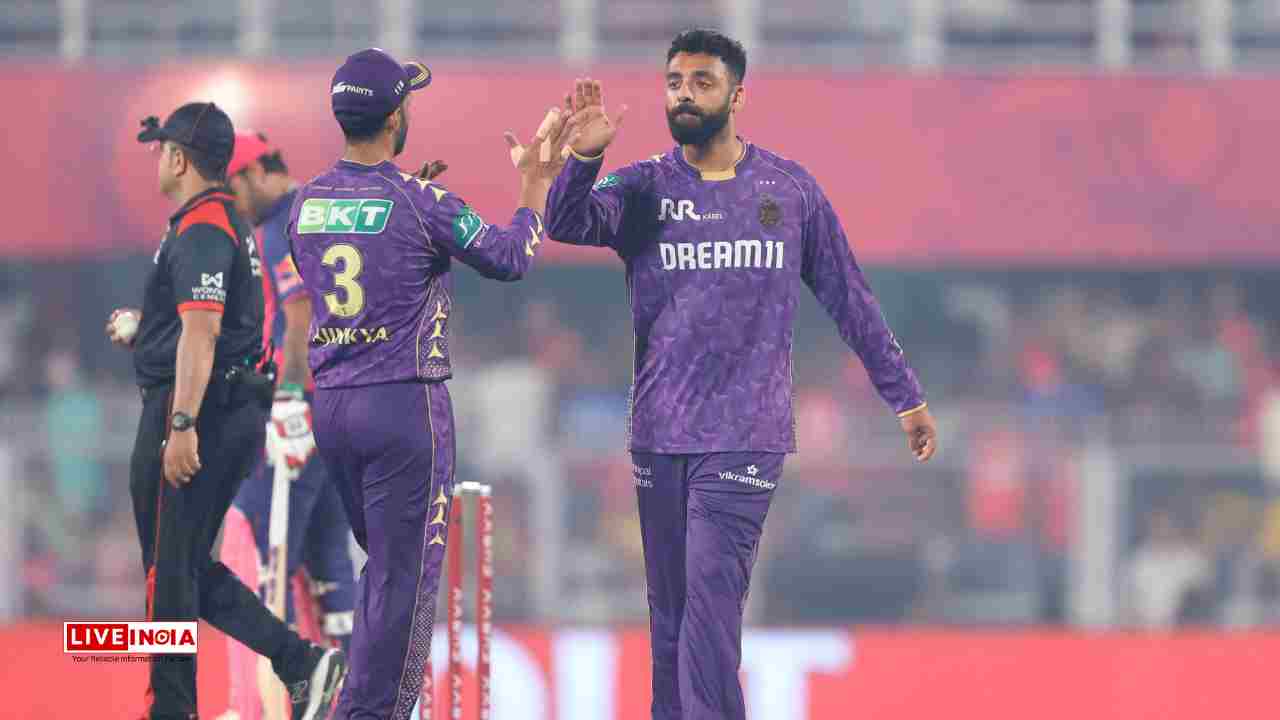KKR Spinners Stifle Royals as RR Crawl to 151/9 in Guwahati