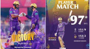 De Kock’s Dazzling 97 Powers KKR to First Win of IPL 2025