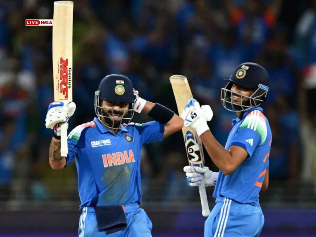 Champions Trophy Semi-Final LIVE: India vs Australia After 40 Overs India Stable