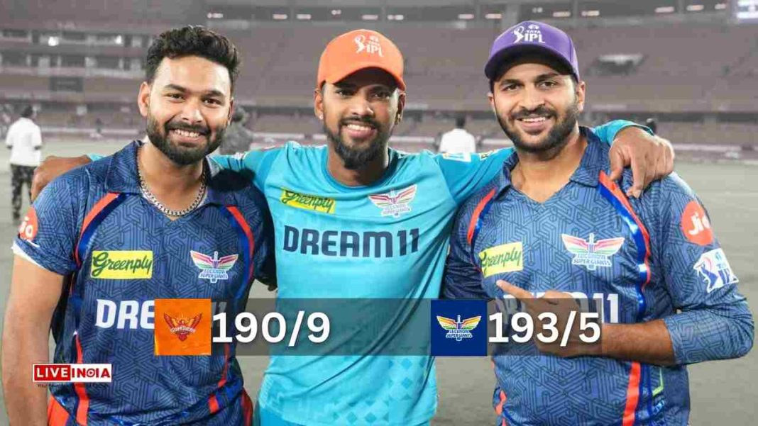 Rishabh Pant Praises Pooran, Shardul and Prince Yadav After Commanding Win Over SRH