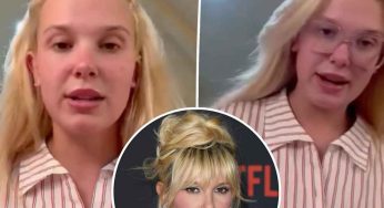 Millie Bobby Brown Embraces Makeup-Free Look Amid Criticism Over Blonde Hair