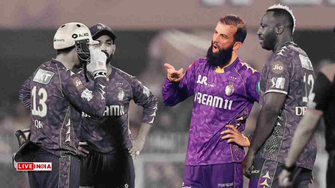 IPL 2025: Rahane Praises Moeen Ali’s Match-Winning Spell as KKR Beat RR in Style