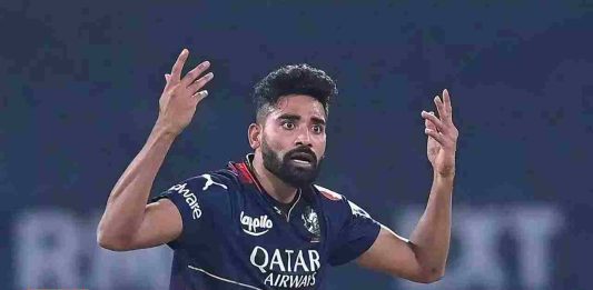 "15 Seconds of Pure Miyan Magic" – Mohammed Siraj Fires Up Gujarat Titans' Practice Match