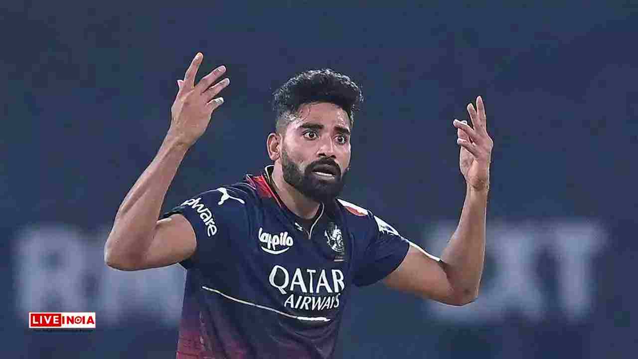 "15 Seconds of Pure Miyan Magic" – Mohammed Siraj Fires Up Gujarat Titans' Practice Match